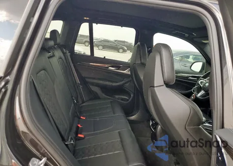 2021 BMW X3 M Competition z USA, uszkodzony, nr VIN 5YMTS0C08M9F87661